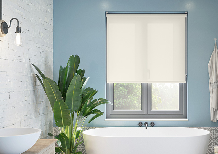 Vernazza (FR), Milky White - Twist&Fit Roller Blind - Image 3